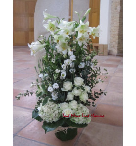 COUSSIN EN HAUTEUR BLANCHE